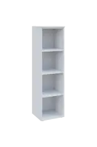 N 4 - 4N kancelářská skříň, nika, 1450x400x400, bílá